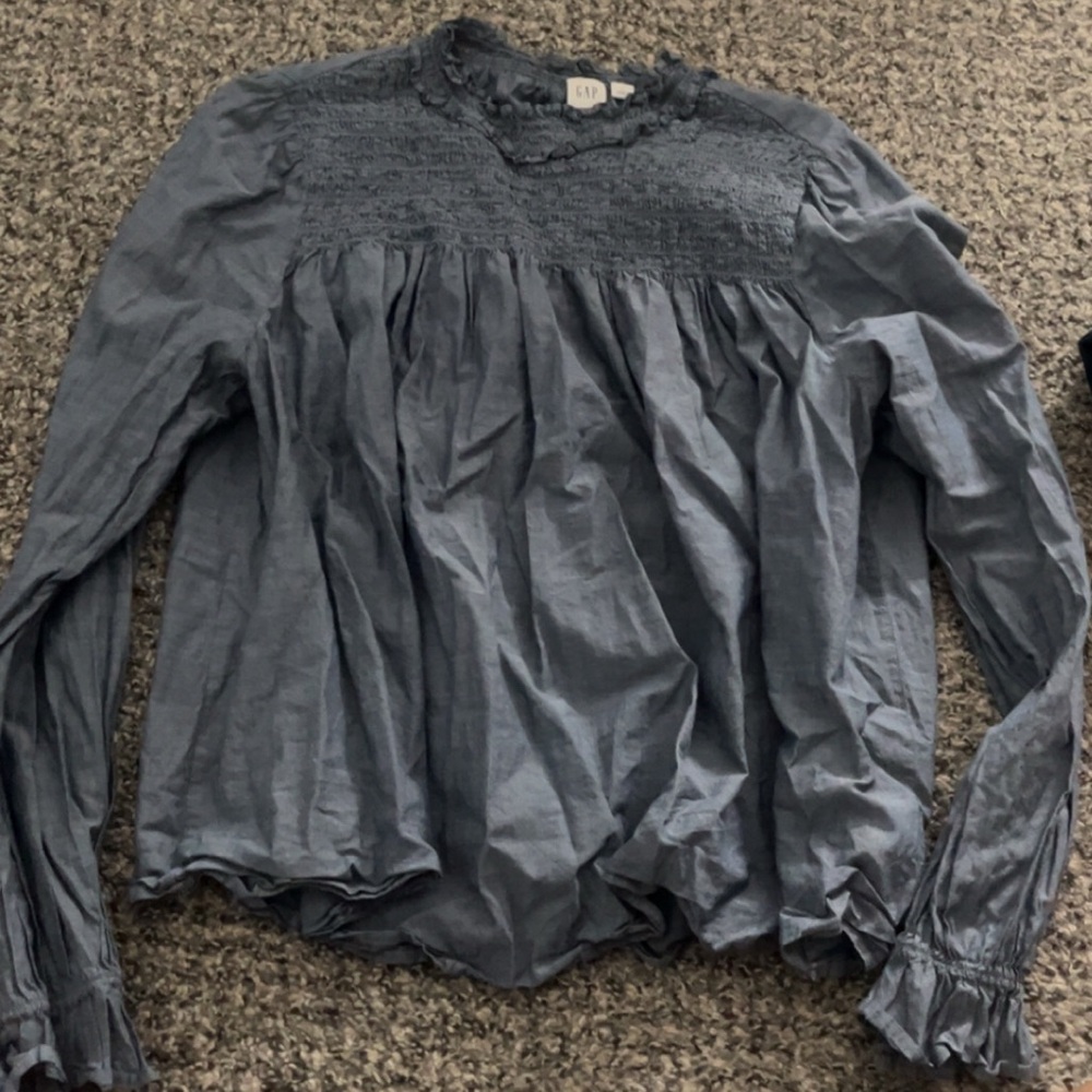 GAP Women's Blue Blouse